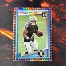 2025 Panini Donruss Optic - Rated Rookie Ashton Jeanty #305 Football Emoji Prizm