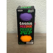 Schylling Teenie NeeDoh Funky Pups Squishy - 3 Pack New Sealed