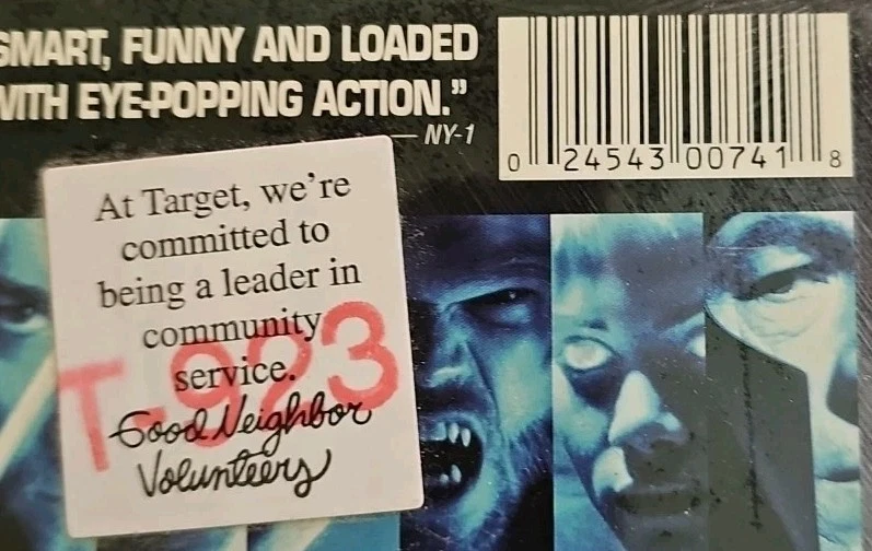 X-Men VHS SEALED Hype 20th Century Fox Patrick Stewart Hugh Jackson VTG  - Image 4 of 4