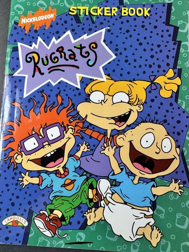 Vintage 1990er Nickelodeon Rugrats Stickerbuch Landoll’s unbenutzt selten - Bild 3 von 14
