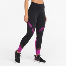 PUMA NWT, Women's Training Eversculpt Leggings Black Pink, Small