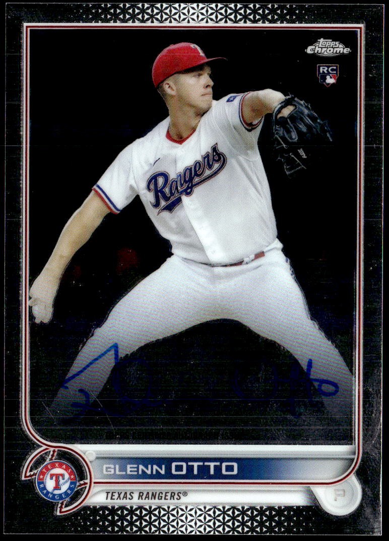 2022 Topps Chrome #RA-GO Glenn Otto Rookie Autographs F9