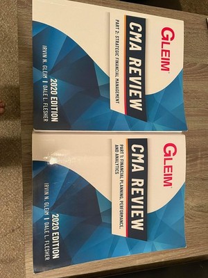 Gleim CMA Review Part 1 & 2 2020 Edition