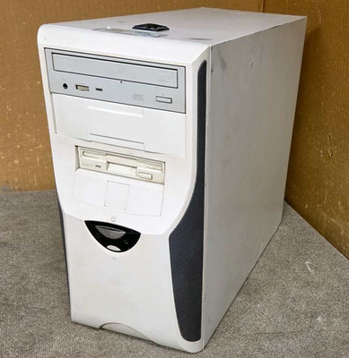 Retro 2004 P4 2.53 GHz minitower PC, Intel D865GLC, 40GB HD, DVD,  Windows 98 SE