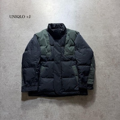 UNIQLO +J Down Jacket Mens Size S Thick Puffer Jil Sander Collab Rare