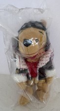 DISNEY STORE WINNIE THE POOH PILOT AVIATOR MINI BEAN BAG NEW IN BAG WITH TAGS