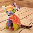 Vintage Kaleidoscope Cat Ty Beanie Baby Plush Year 2000 Retired