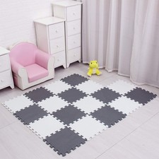 Eva Foam Interlocking Mat Baby Kids Play Puzzle Floor Tiles Jigsaw Garden 29 cm