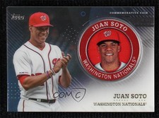 2020 Topps Topps Player Medallions Juan Soto #TPM-JS 00jz