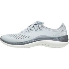 Crocs LiteRide 360 Pacer Men s Light Gray/Slate Grey Lace-Up Shoes Size 8-12