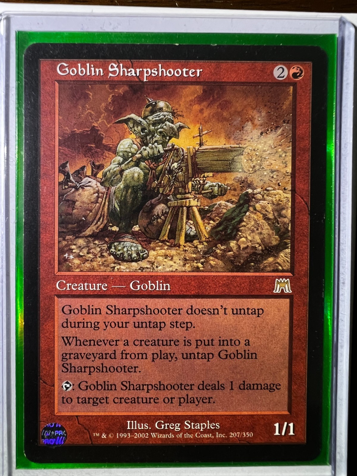 Goblin Sharpshooter MTG Onslaught MTG LP