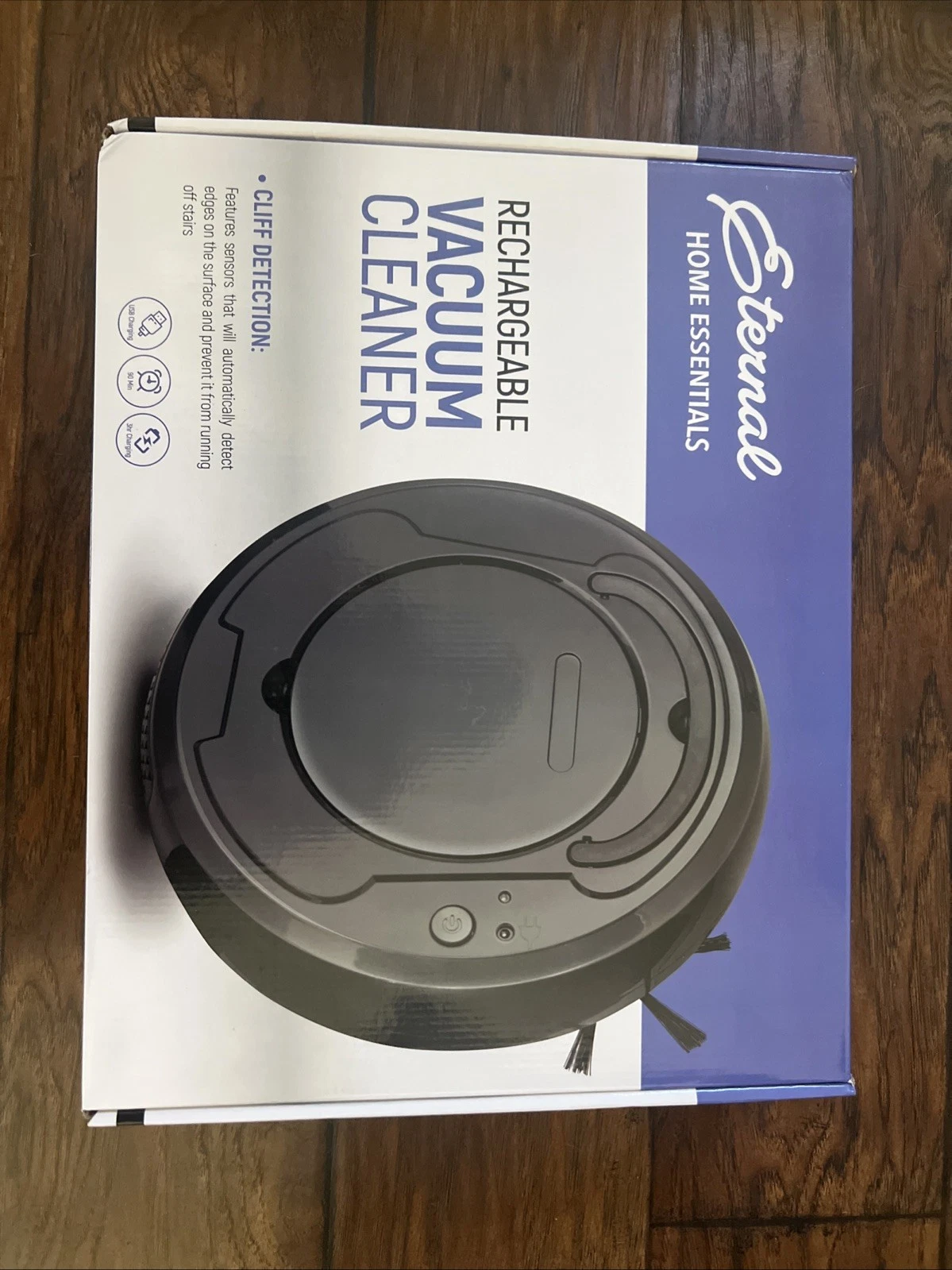 Eternal Home Essentials Rechargeable Vacuum Cleaner Cliff Detection PG94002