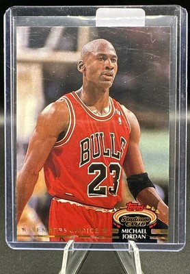 1992-93 Topps Stadium Club - Members Choice Michael Jordan #210