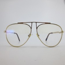 Diane von Furstenberg Scarlett Aviator Gold Tortoise Eyeglass Frames DVF135S 717
