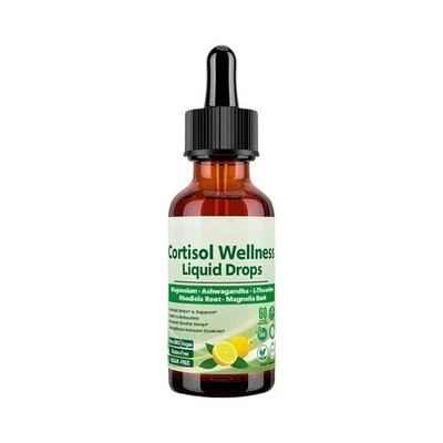 (1-Pack) Cortisol Wellness Drops - Daily Cortisol Support Liquid Drops Formula