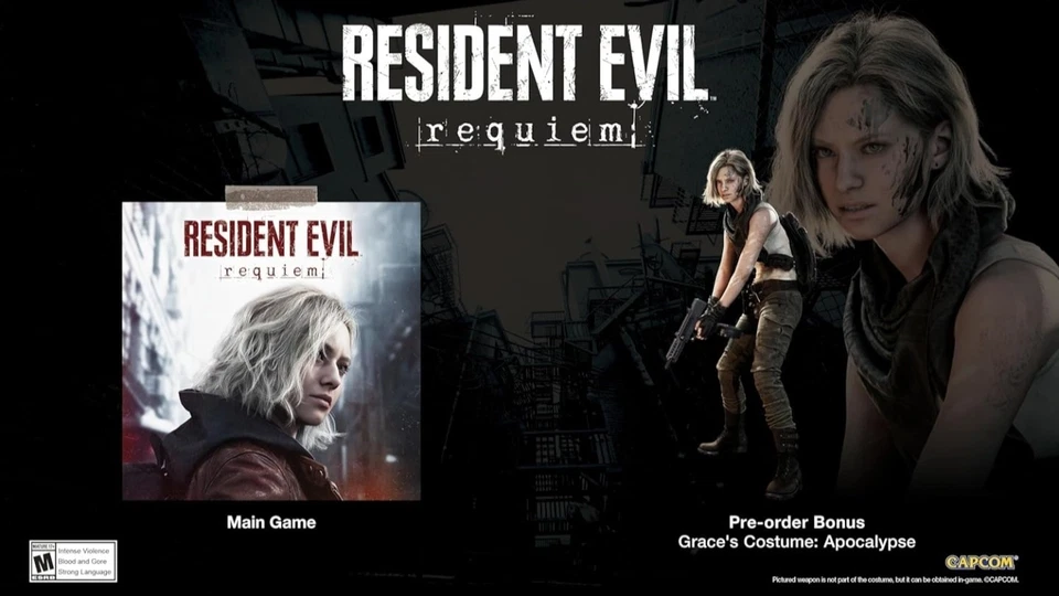 Capcom Resident Evil Requiem Amazon Edition Xbox Series X Poster Promo PRESALE - Image 4 of 4