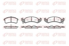 Bremsbelagsatz Scheibenbremse REMSA 0537.02 für LUMINA APV CHEVROLET CAMARO Z34