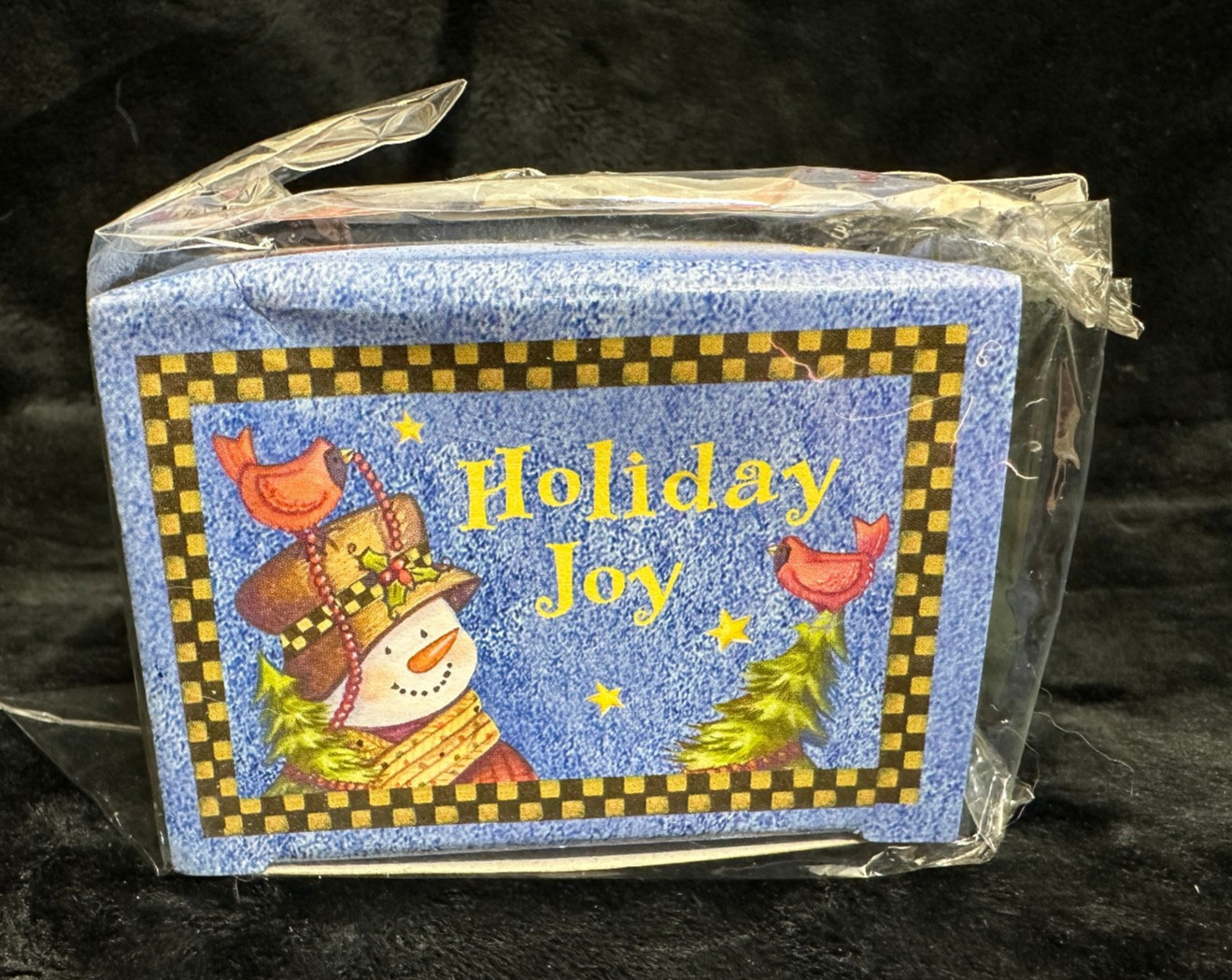 Lot: HOLIDAY JOY Adhesive Gift Tags, 100/box, Debra Jordan Bryan, Snowman, Birds