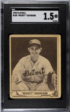 1940 Play Ball Baseball Cards 33