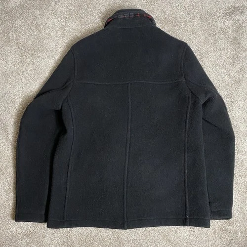 Gloverall Original English Coat Jacket Black Wool Donkey Formal Chore 36 XS image 2