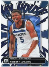2024 Panini Donruss Optic Anthony Edwards My House #2 Timberwolves