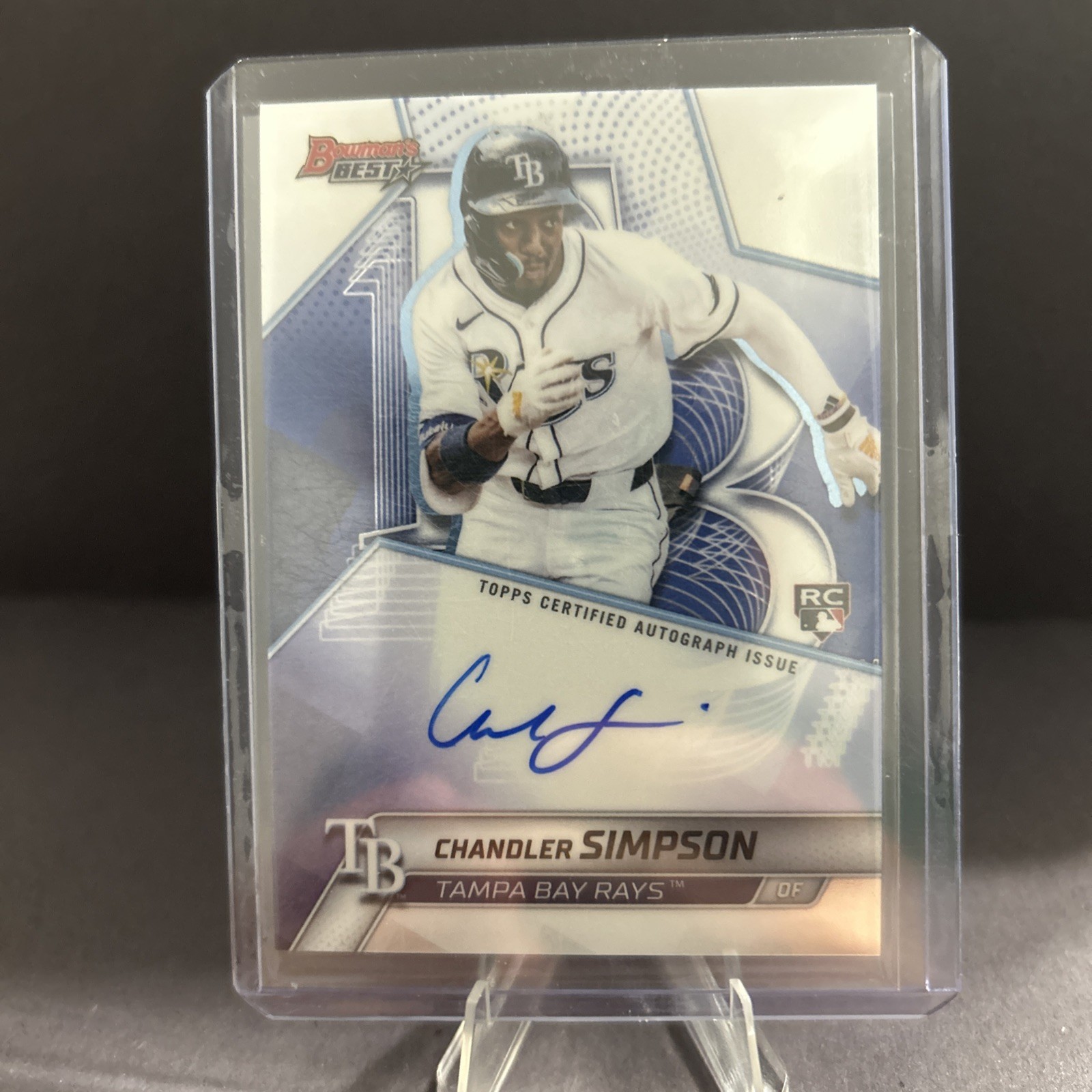 Chandler Simpson 2025 Bowmans Best Rookie Auto