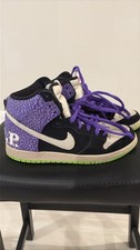 Nike SB Dunk High Send Help 2 Black Dark Raspberry 616752-016 size 8