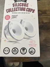 Legendairy Milk Silicone Collection Cups Wearable Hands Free On Go 24 28 mm NEW