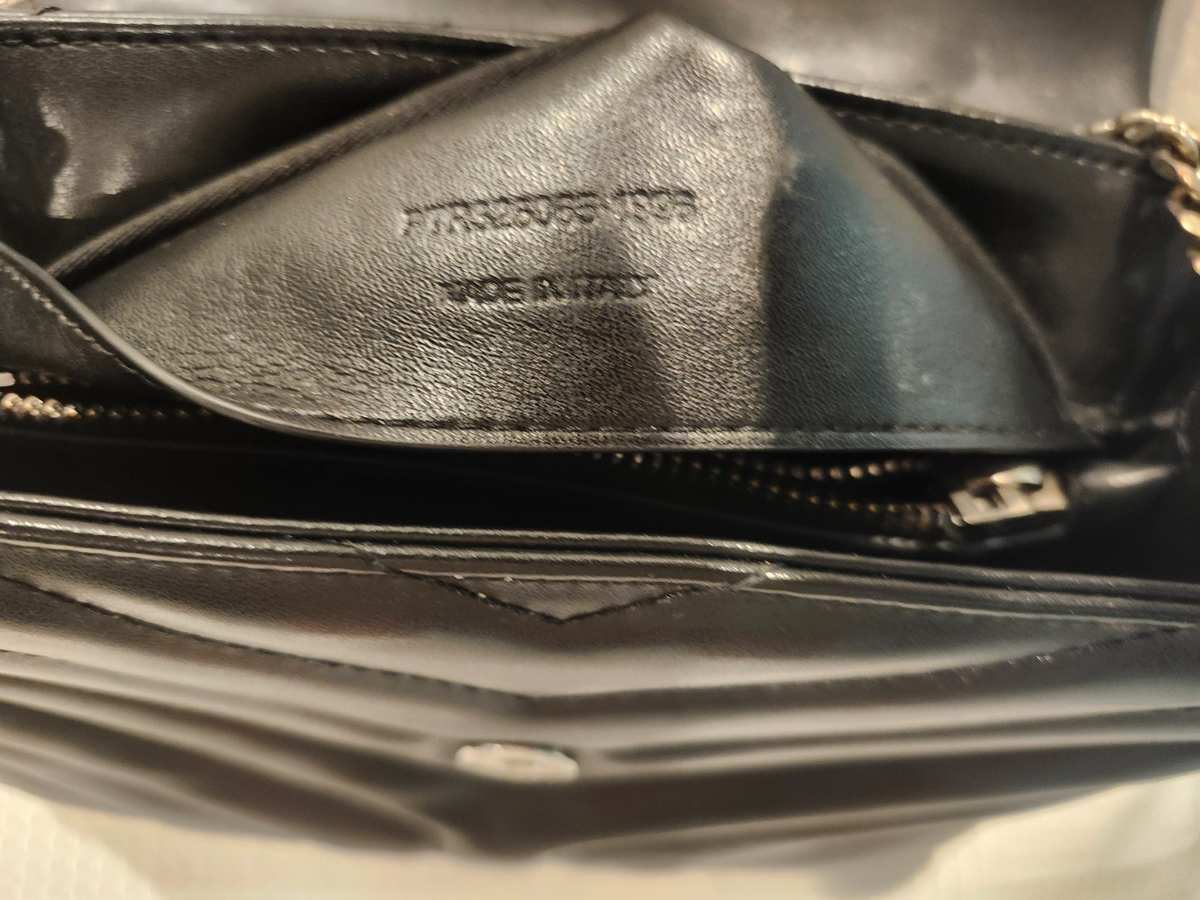 Saint Laurent Loulou Medium Quilted Leather Black Shoulder Bag