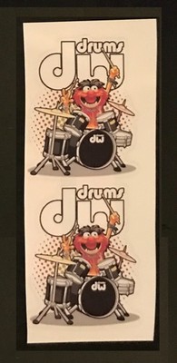 DW  Drums.. Patches... Aufkleber... Neu... 2eer Set...