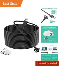 16.4ft USB C 3.2 Gen1 Cable - Fast Charging  High-Speed VR Gaming Link