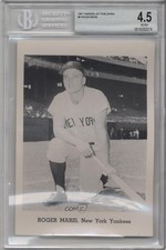 1961 Jay Publishing New York Yankees Roger Maris BGS 4.5 0d08