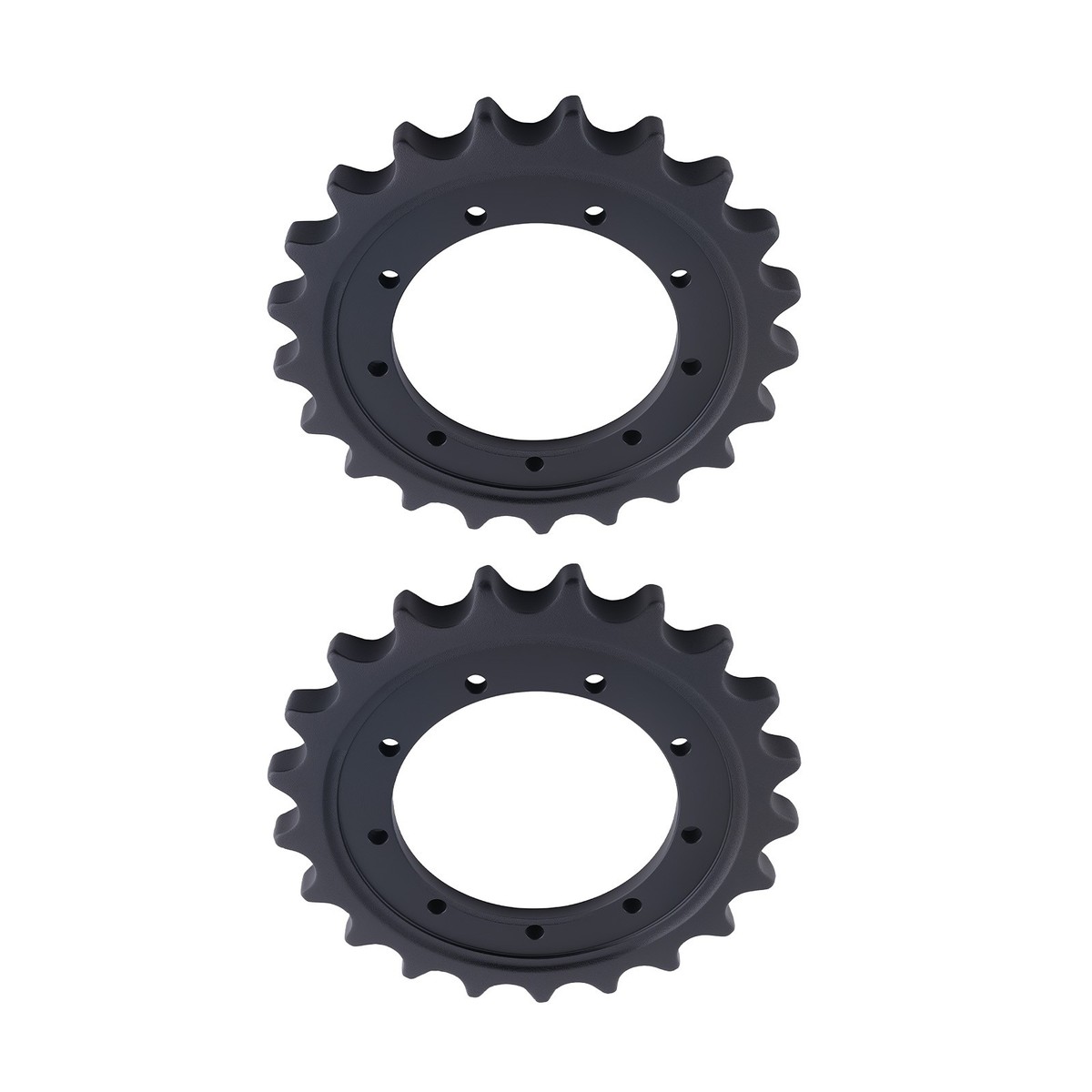2Pcs Drive Sprocket for Hitachi ZX35U ZX35U-A ZX30UR 21 Teeth