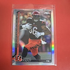 Topps Chrome Noah Fant #274 Refractor Cincinnati Bengals Football 2025