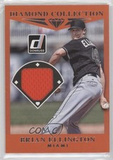 2017 Panini Donruss Diamond Collection Brian Ellington #DC-BE fm0
