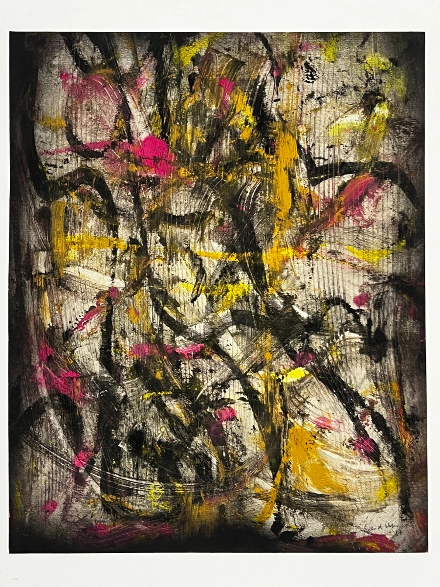Elio Di Blasio, Spoltore, Italy,  original painting signed and dated 1987,