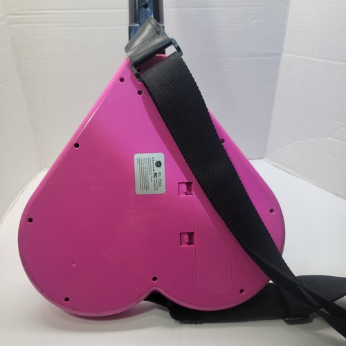 Aly & AJ Pelican Guitar Hero Controller Nintendo Wii Pink Heart PL-7535 Tested - Picture 6 of 9