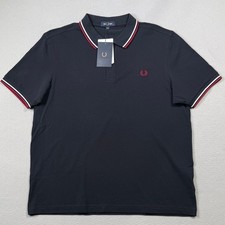 Fred Perry Short Sleeve Slim Fit Twin Tipped ...