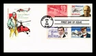 DR JIM STAMPS US COVER IGOR SIKORSKY AIR MAIL FDC COMBO HOUSE OF FARNAM CACHET