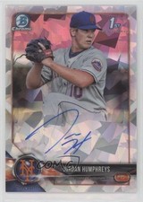 2018 Bowman Chrome Prospect Atomic Refractor 100/100 Jordan Humphreys Auto 0c6