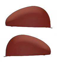 Ford Steel Rear Fender Skirt Set Tear Drop Style Outside Mount 1936-1948 Ford Steel Rear Fender Skirt Set Tear Drop Style Outside Mount 1936-1948