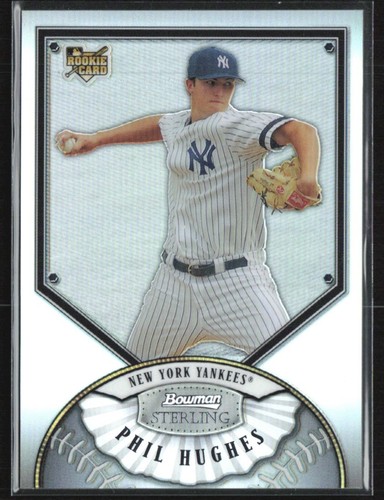Phil Hughes [Refractor] #BS-PH 2007 Bowman Sterling card