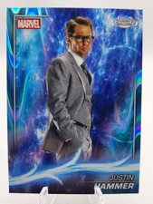 2025 Topps Chrome Marvel Studios MCU #6 Justin Hammer Raywave Refractor