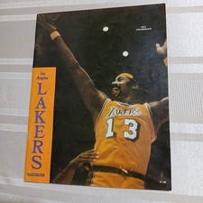 Vintage NBA Wilt Chamberlain 1972 Los Angles Lakers Illustrated Magazine. V Rare