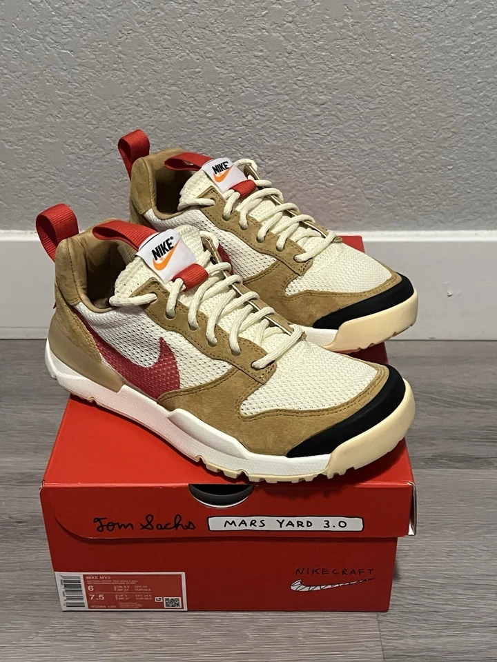 Talla 6 Nike Tom Sachs x Mars Yard 3.0 IF2885-100 SE ENVÍA EL MISMO DÍA HÁBIL Foto 3 de 4