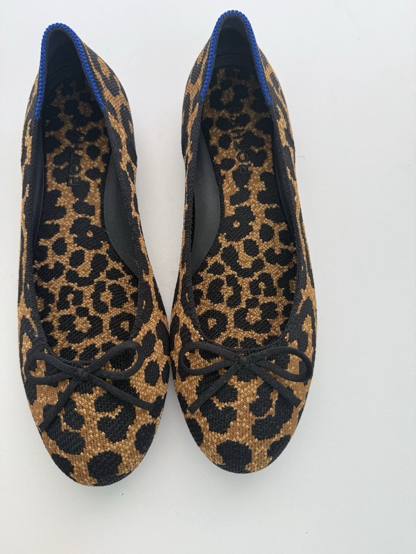 Rothys New Ballet Flat Leopard Print 7