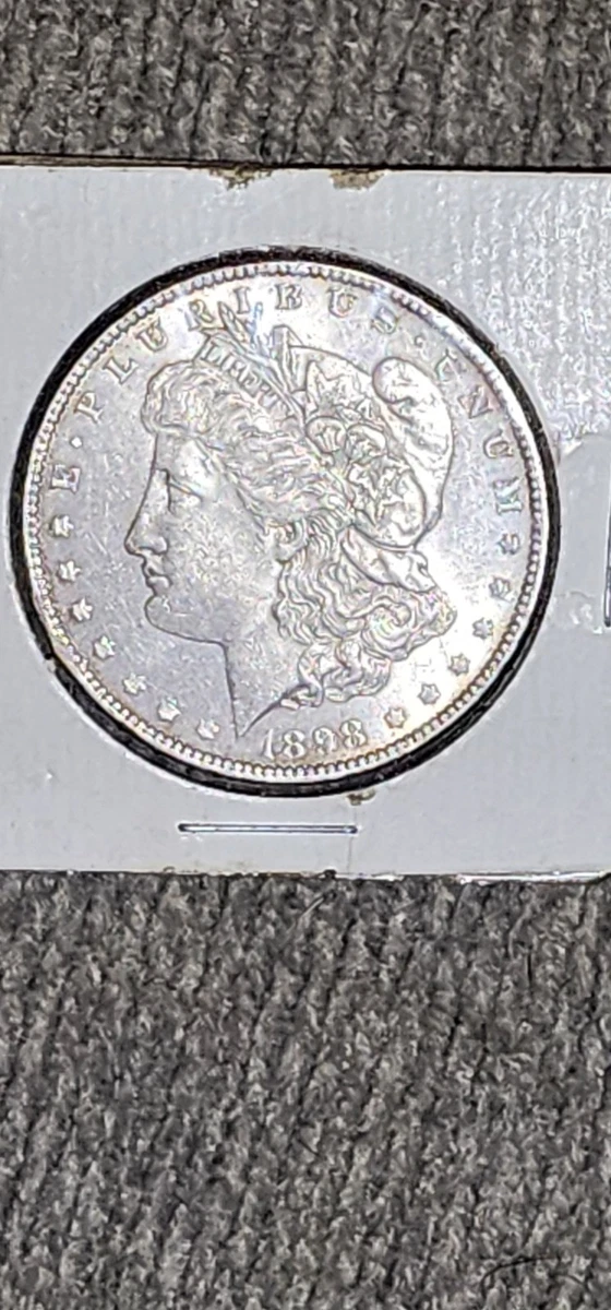 旧金山未经认证1898 年摩根美元硬币(1878-1921) | eBay