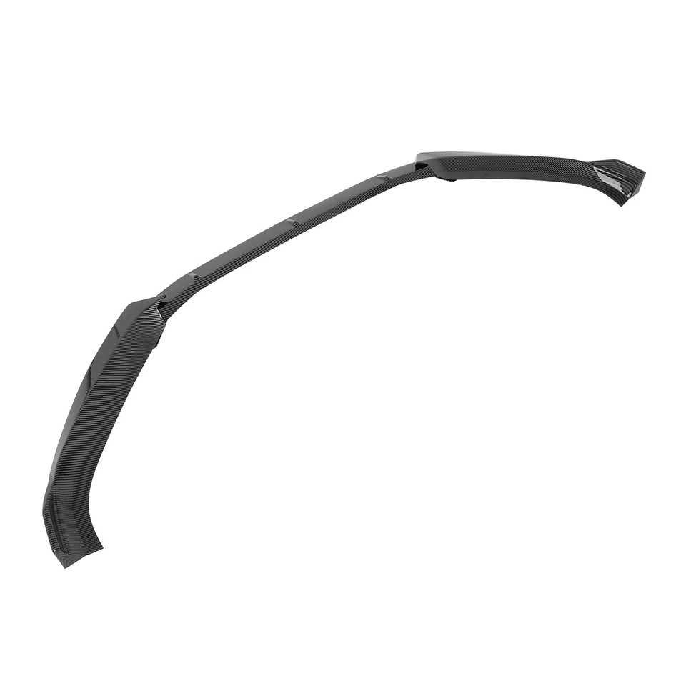 Carbon Look For 2017-2019 Audi A4 A4 Quattro S4 S-Line Parachoques Spoiler de labio delantero Foto 2 de 4