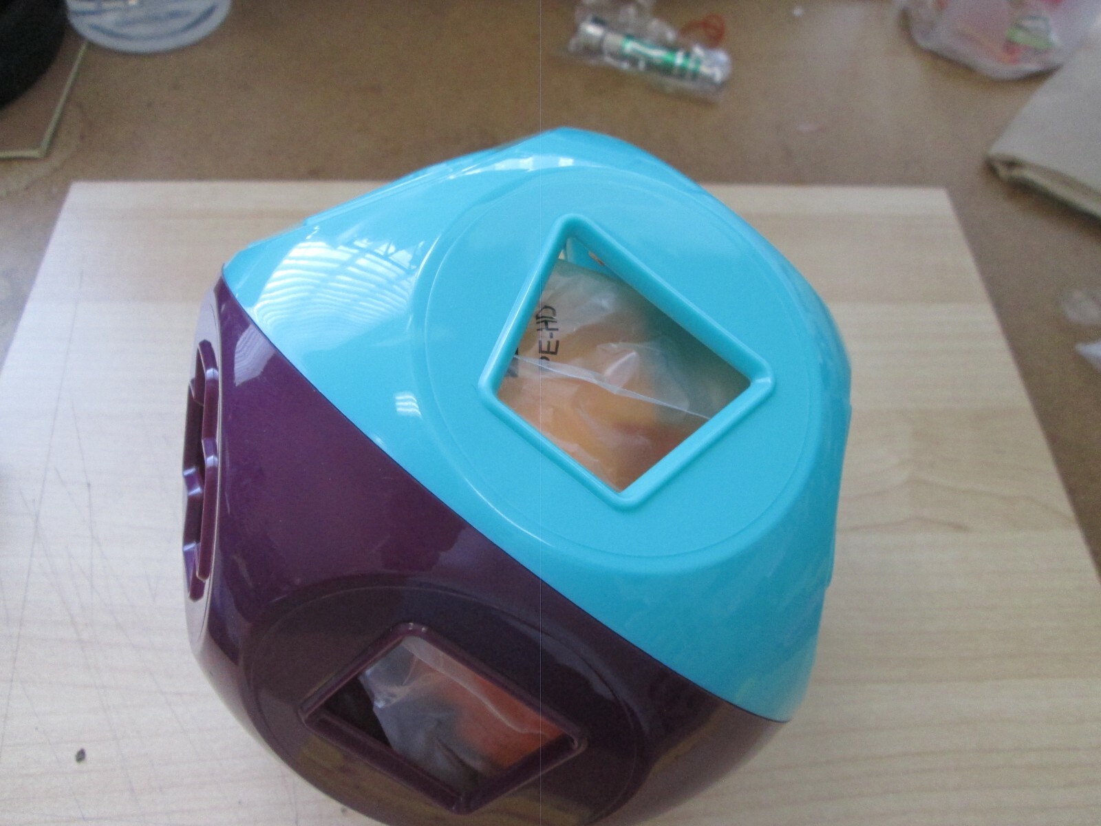tupperware shape sorter ball