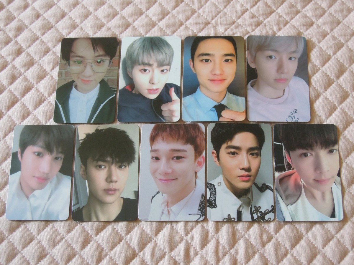 EXO Commemorative Medal Quadruple Million Seller Photocard KPOP | eBay